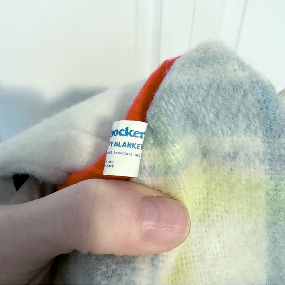 Vintage 1958 Knickerbockers SNOOPY security blanket - Picture 5 of 6